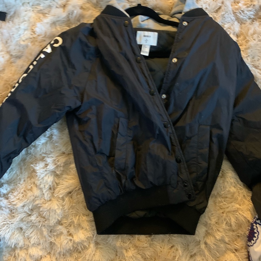 Black Bomber Jacket